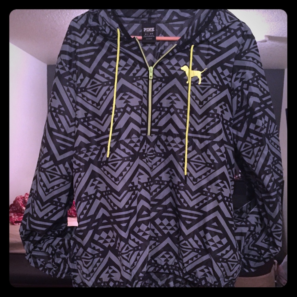 Rare aztec Victoria secret rain jacket